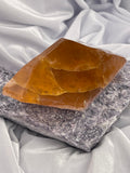 Amber Citrine SoapRocks® Cucumber Citrus Gardenia Bath Soap