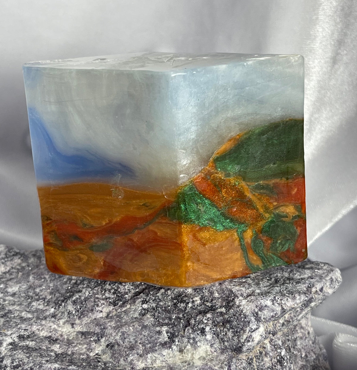 SoapRocks® Autumn Glory Bathescapes Landscape  Bath Soap