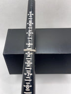 Measurementds of the Ring SIze for the Georg Jensen 11A Silver Ball Ring Sterling Silver