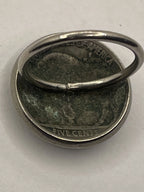 Back VIew of the Handcrafted 1935 United States Buffalo-Nickel-Ring