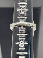 Closeup view of Raquel Welch Collection Sterling Silver, 18k gold, Citrine Cocktail Ring