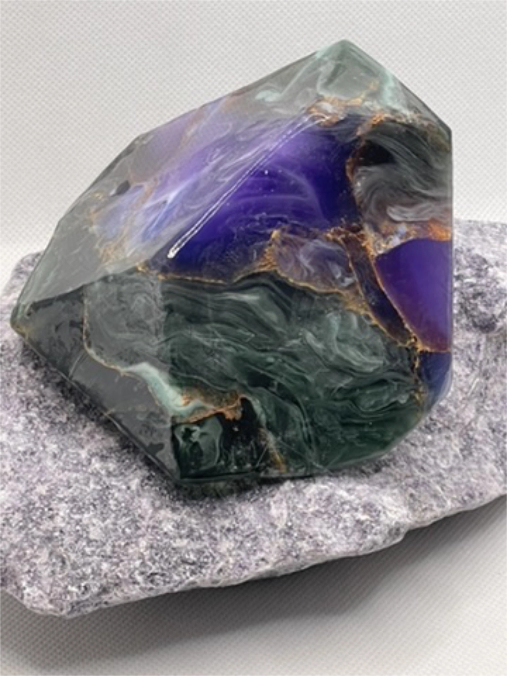 Azurite Malachite SoapRocks® Rainforest Mist Bath Soap