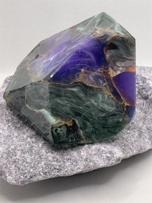 Azurite Malachite SoapRocks® Rainforest Mist Bath Soap