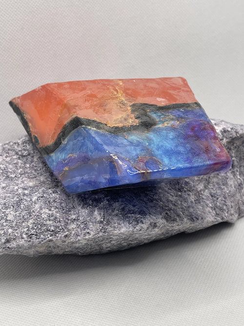 Fire Opal SoapRocks® Peach Melon Bath Soap