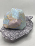 Soaprocks® Jewel Line Aurora White Opal Gemstone Bath Soap
