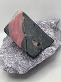 Soaprocks® Jewel Line Rhodonite & Basalt Bath Soap