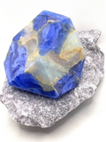 Soaprocks® Jewel Line White Opal & Lapis Bath Soap