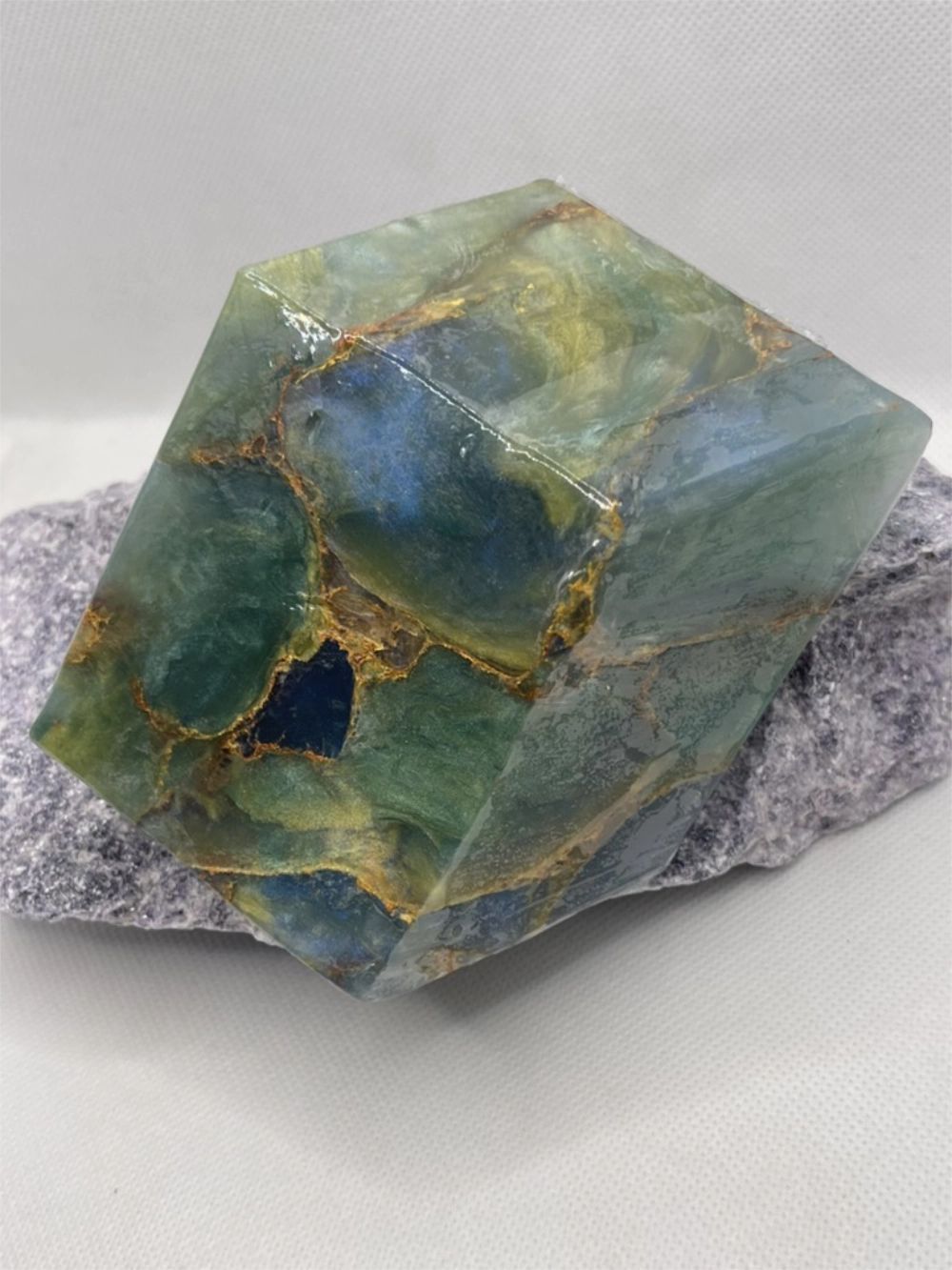 Labradorite SoapRocks® Midnight Sun Bath Soap