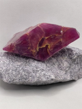 Ruby Zoisite SoapRocks® Blackberry Plum Bath Soap