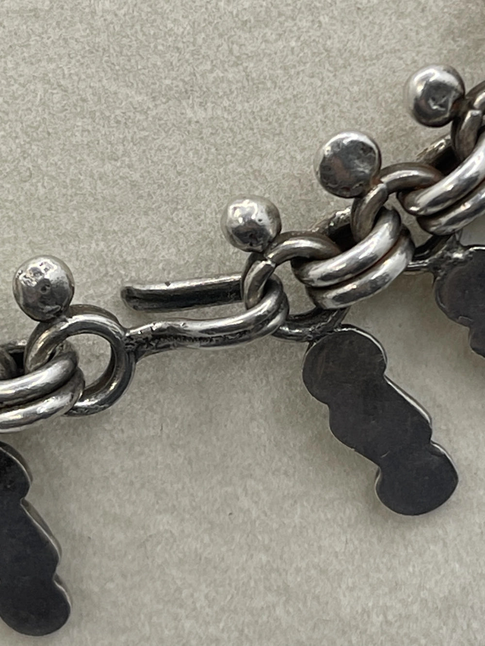 Vintage 1980s Dulce Taxco Sterling Silver Earrings Clasp