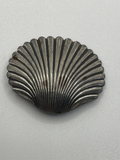 Vintage Beaucraft Sterling Silver Clam Shell Brooch