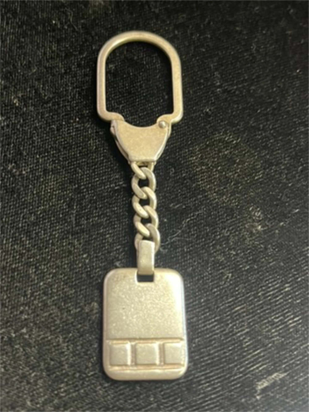 Vintage Italian Sterling Silver Arezzo Keychain