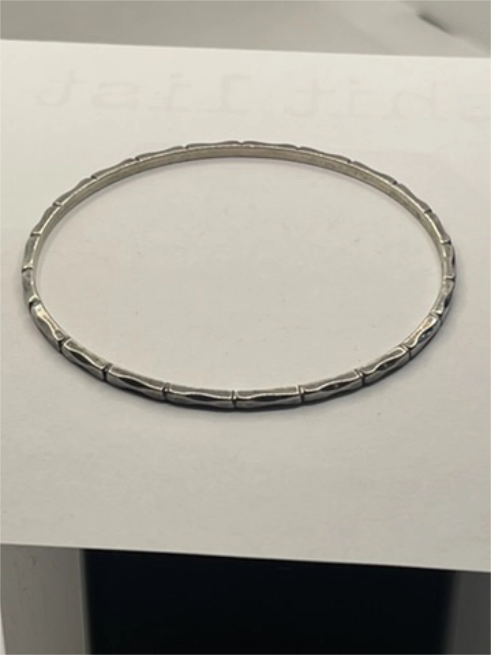 Vintage Taxco Mexican Bamboo Style Bangle Bracelet