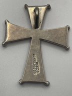 Back of the Vintage Replica Metropolitan Museum of Art Sterling Silver Cross Pattée