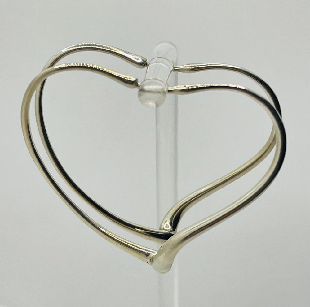Vintage Tiffany & Co. Elsa Peretti Open Heart Collection Earrings