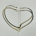 Vintage Tiffany & Co. Elsa Peretti Open Heart Collection Earrings