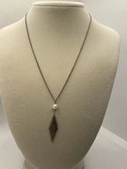 Vintage Tiffany & Co. Elsa Peretti Pearl Mesh Tassel Pendant Necklace