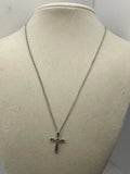 Vintage Weston Sterling Silver Our Lady of Faith Pendant with Original Chain